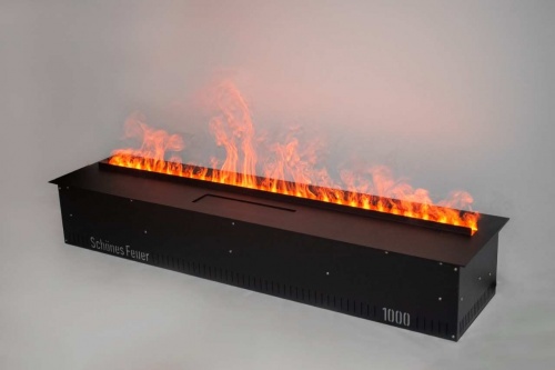 Электроочаг Schönes Feuer 3D FireLine 1000 Pro со стальной крышкой в Нижнекамске