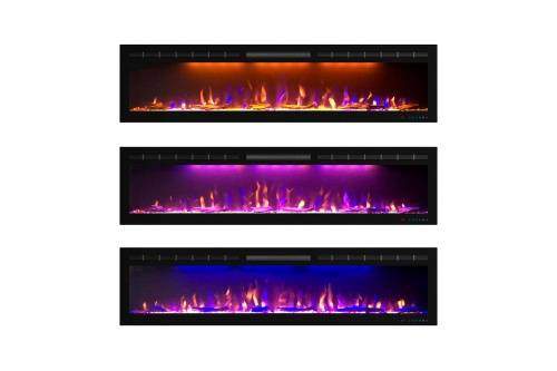 Линейный электрокамин Royal Flame Crystal 72 RF в Нижнекамске