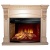Каминокомплект InterFlame Мюнхен (дуб)+Panoramic 33 Quartz в Нижнекамске